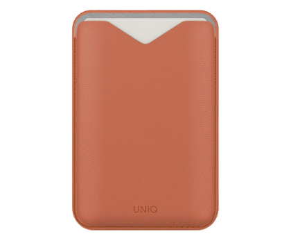 Etui / obudowa na smartfona Uniq Magnetyczny portfel Lyden Evo stojak na telefon terracotta